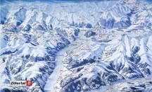 Maps for Mayrhofen - Piste, town and resort maps.